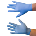 Ideal Nitrile Gloves- M, 100 ct