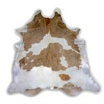 Cow Hide Rug, Color May Vary