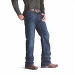 Ariat Men's M4 Roadhouse Low Rise Boot Cut Relaxed Fit Jean - Roadhouse, 38 x 32