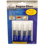 Tool Shed Super Glue, 4 pack