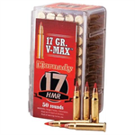 Hornady Varmint Express 17 HMR 17 Grain Rifle Ammunition, 50 rounds