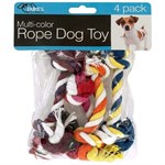 Dukes Multi Color Rope Dog Toy Set