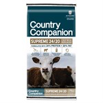 Country Companion Calf Milk Replacer, Supreme 24/20, 25 Lb