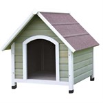Trixie Pet Products Natura Nantucket Large Peaked Roof Cottage Dog House with Adjustable Legs
