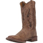 Laredo Men's Martie Leather Boot- Tan, 7.5D