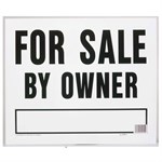 Hy-Ko English For Sale by Owner Sign Plastic 23 in. H x 24 in. W