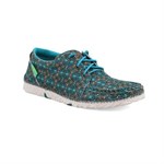 Twisted X Women's Zero-X- Turquoise and Multicolor, 7.5M