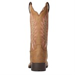 Ariat Women's Pebbled Tan Hybrid Rancher Waterproof Western Boot - 6.5
