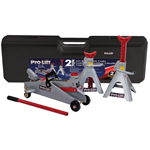 Pro-Lift 2 Ton Floor Jack and Stand Combo