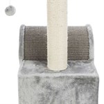 Trixie Pet Products Tolar Gray Cat Condo Tower