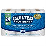 Quilted Northern Ultra Soft & Strong Toilet Paper, 12 Mega Rolls