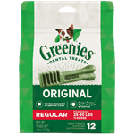 Greenies Original Regular Size Dog Dental Treats, 12 oz