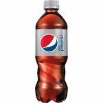 Pepsi Cola Diet Soda 20 oz Bottle