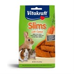 Vitakraft Slims With Carrot Rabbit, Guinea Pig, & Small Animal Nibble Stick Treat, 1.76 oz