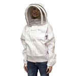 Harvest Lane Honey Beekeeping Jacket with Fencing Veil - L