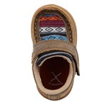Twisted X Infant's Driving Moc- Bomber and Multicolor Serape, 4M