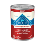 Blue Buffalo Homestyle Recipe Beef Dinner with Garden Vegetables, 12.5 oz