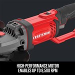 Craftsman V20* Cordless 4-1/2-in Small Angle Grinder (Tool Only)