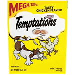 Temptations Mega Tasty Chicken Cat Treats, 6.3 oz