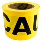Hy-Ko Yellow Caution Safety Tape, 3-Inch x 200-FT Roll