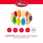 Albanese World's Best 12 Flavor Gummi Bears,  36 oz