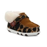 Twisted X Infant's Driving Moc- Tan and Cheetah, 3M