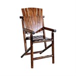 Leigh Country Char-Log Bar Arm Chair