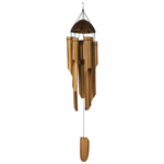 Woodstock Chimes Large Half Coconut Bamboo Chime