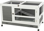Trixie Pet Products Natura Small 2-Story Hinged Mesh Top Indoor Rabbit Hutch