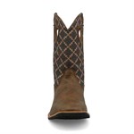 Twisted X Kid's Top Hand Boot- Mocha and Slate, 12M