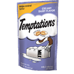 Temptations Creamy Dairy Cat Treats, 3 oz