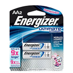 Energizer Ultimate Lithium AAA Batteries, 2 pack
