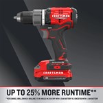 Craftsman V20* BRUSHLESS RP? 2-Tool Combo Kit (2 Batteries)