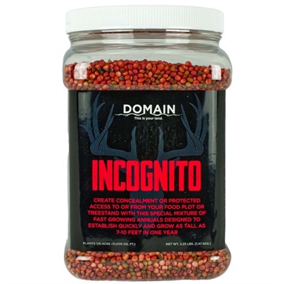 Domain Outdoor Incognito Food Plot Mix, 3.25 lbs