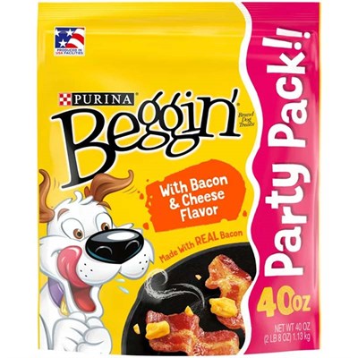 Beggin' Strips Dog Treat- Bacon and Cheese, 40 oz