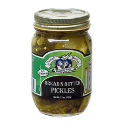 Amish Wedding Bread & Butter Pickles, 15 oz