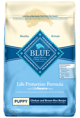 Blue Buffalo Life Protection Puppy Chicken and Brown Rice, 30 lbs