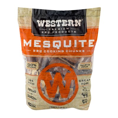 Western Premium BBQ Product Mesquite BBQ Cooking Chunks, 570 cu in