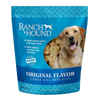 Ranch Hound Dog Biscuit- Original, Large, 4 lb