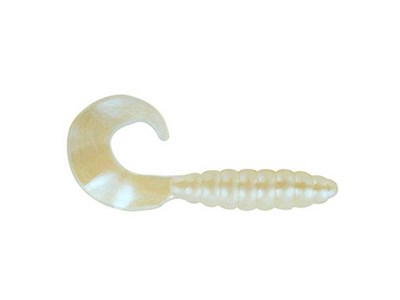 Apex Tackle Hi-Lite Blue 3-in Curly Tail Grub Fishing Lure, 10 pack