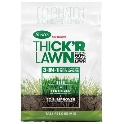 Scotts Turf Builder Thick'R Lawn Tall Fescue Mix, 12 lb.