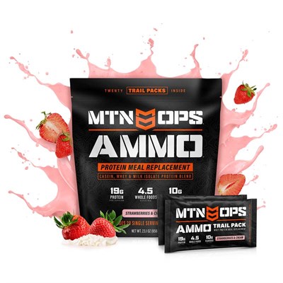 MTN OPS Ammo Energy Trail Packs, Strawberries & Cream