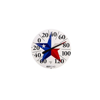 EZ Read 12.5-Inch Texas Star Dial Thermometer