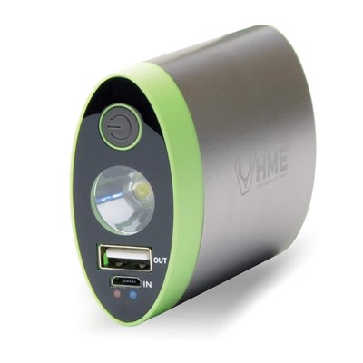 HME Rechargeable Hand Warmer with Flashlight & Charger