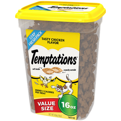 Temptations Tasty Chicken Cat Treats, 16 oz