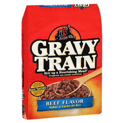 Gravy Train Beef Flavored Dry Dog Food, 35 LB