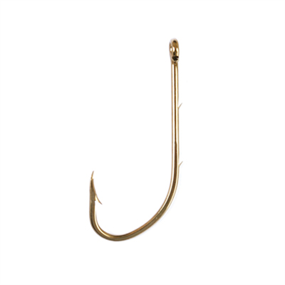 Eagle Claw Bait Hook, Bronze, 1/0