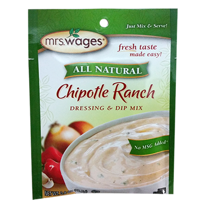 Mrs. Wages Chipotle Ranch Dressing/Dip Mix