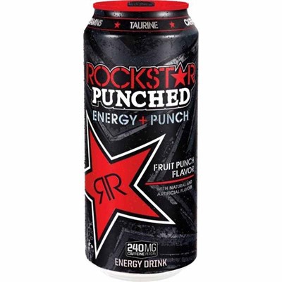 Rockstar Punched Energy Drink 16 oz Can