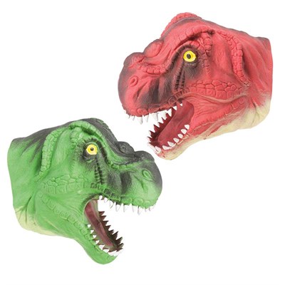Toysmith Dino Bite! Hand Puppet, Color May Vary
